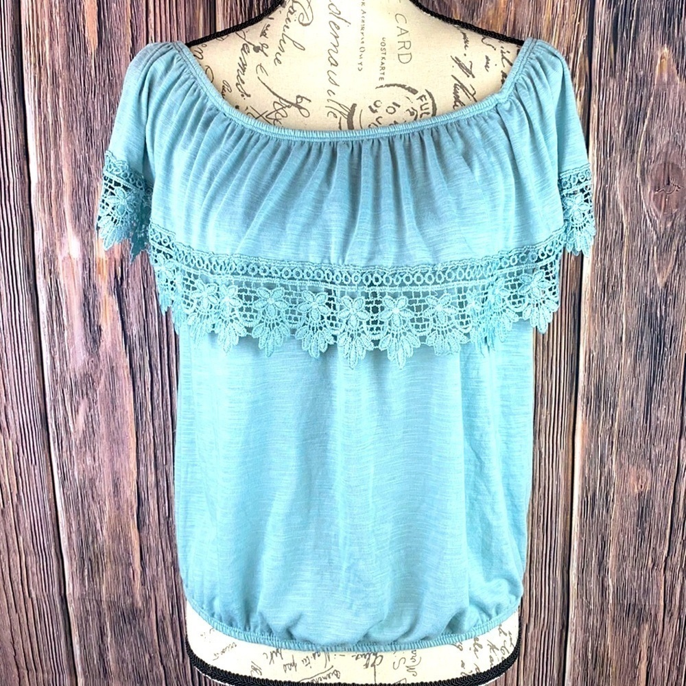 Paper + Tee Off Shoulder Blouse